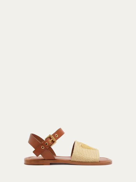 FARM RIO Raffia Flat Sandal