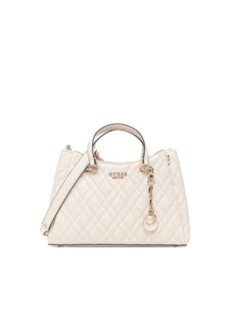 GUESS USA quilted-pattern shoulder bag