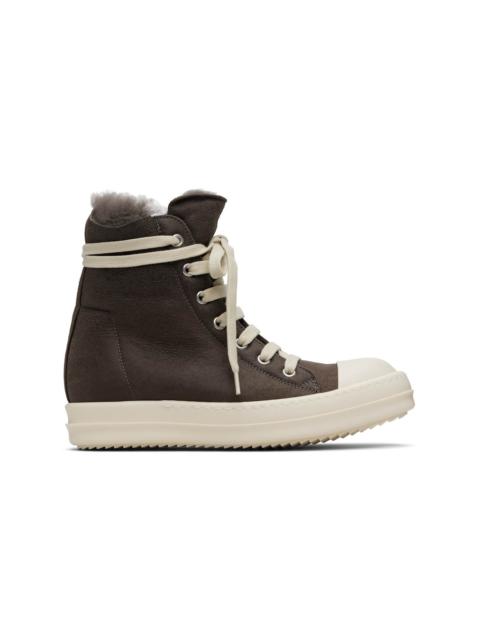 Rick Owens Gray Concordians Sneakers