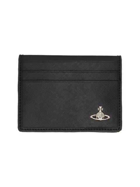 Vivienne Westwood Black Orb Man Bifold Card Holder