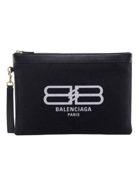 BALENCIAGA Balenciaga Jumbo Flat Pouch 'Black' 6955382108S1090