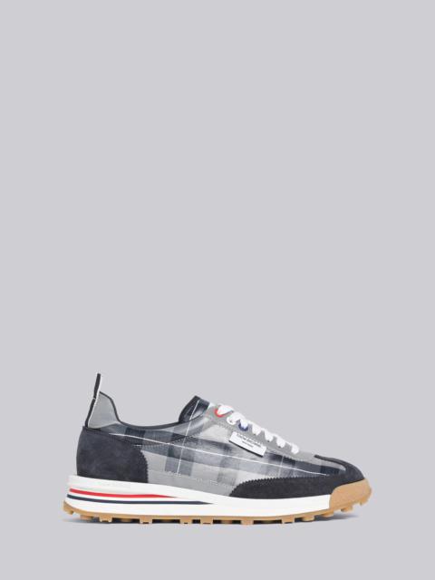 Thom Browne Tartan Shiny Tech Runner