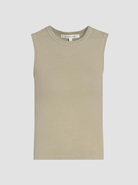 SLVRLAKE Women's Crew Cotton Tank - Desert Hills