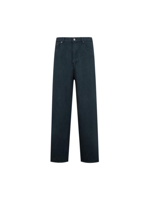 A.PRESSE WASHED SILK COTTON PIQUE PANTS