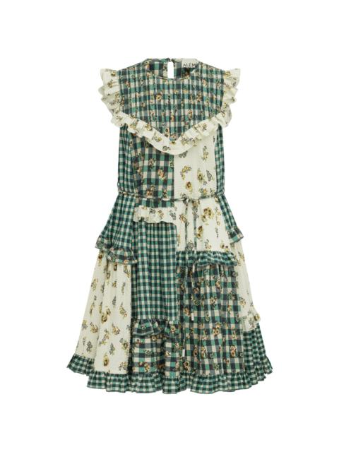 ALÉMAIS Outrider Seersucker Mini Dress