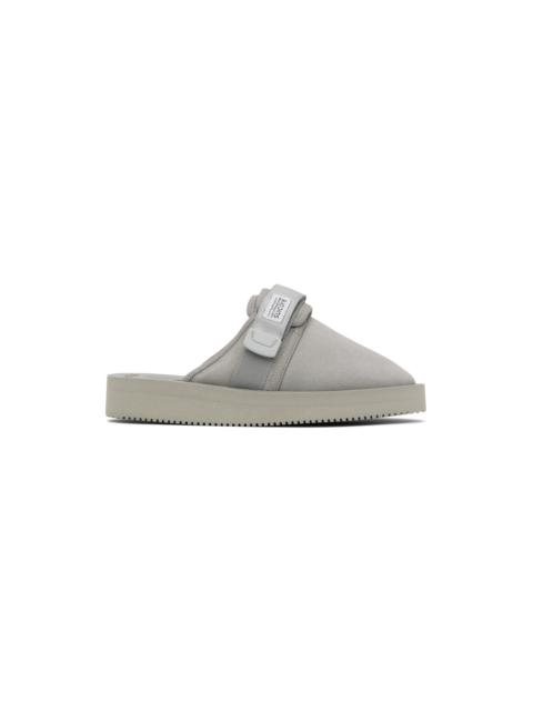 Suicoke Gray ZAVO-VS Slip-On Loafers