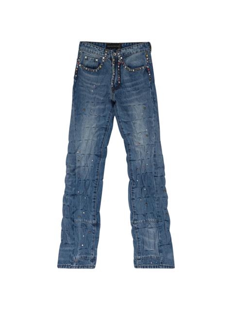 WHO DECIDES WAR CINCHED STRAIGHT-FIT JEANS "MULTI" 1120820009SS24