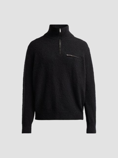 PAIGE Men's Donover Wool-Blend Sweater - Black