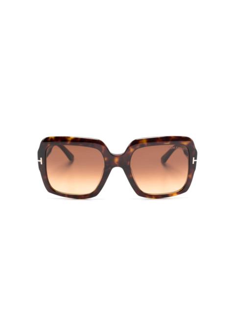 Woodbury square-frame sunglasses