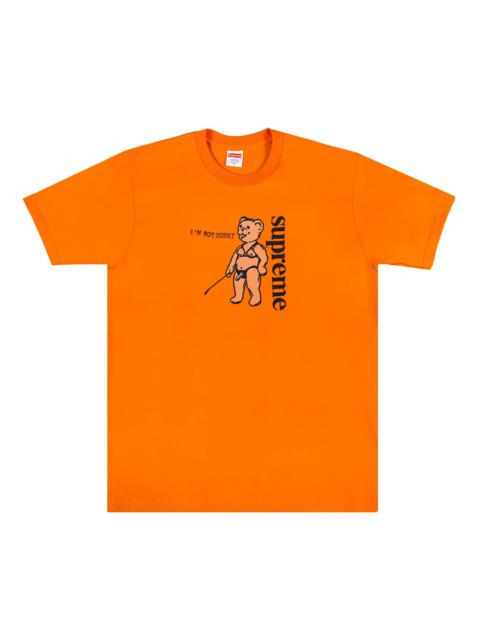 Not supreme t shirt best sale