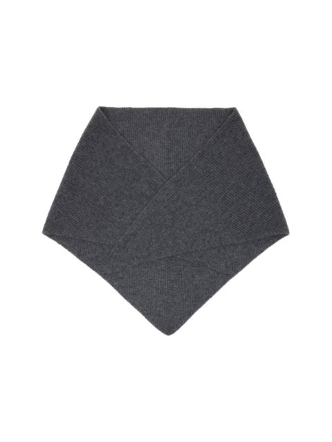&DAUGHTER Gray Fionn XL Cashmere Foulard Scarf
