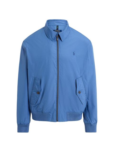 Polo Ralph Lauren logo-embroidered zip-up jacket