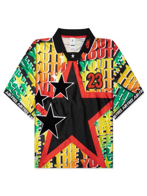 Jordan JORDAN X FTY FOOTBALL JERSEY - WHITE/BLACK