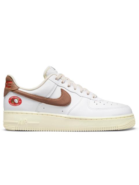 Nike NIKE WOMEN'S AIR FORCE 1 '07 LX - WHITE/ARCHAEO BROWN/COCONUT MILK