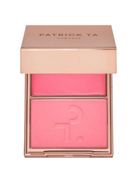 Patrick Ta Major Headlines Double-Take Crème & Powder Blush Duo