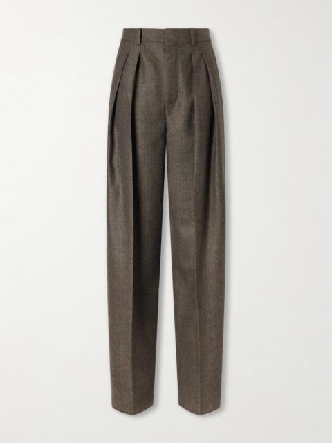SAINT LAURENT Straight-leg Wool Pants