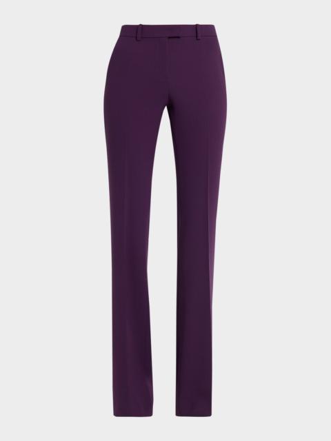 MICHAEL KORS COLLECTION Haylee Flare-Leg Stretch Wool Trousers