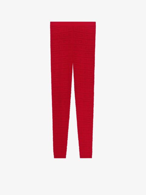 Givenchy LEGGING PANTS IN 4G JACQUARD