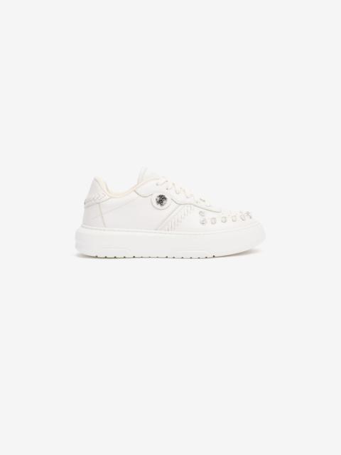 Roberto Cavalli Sneakers With Embossed Inserts