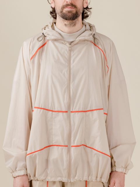 Mackintosh THIS THING OF OURS | FLORA BEIGE TAPED WINDBREAKER