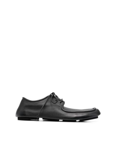 lace-up leather derby shoes