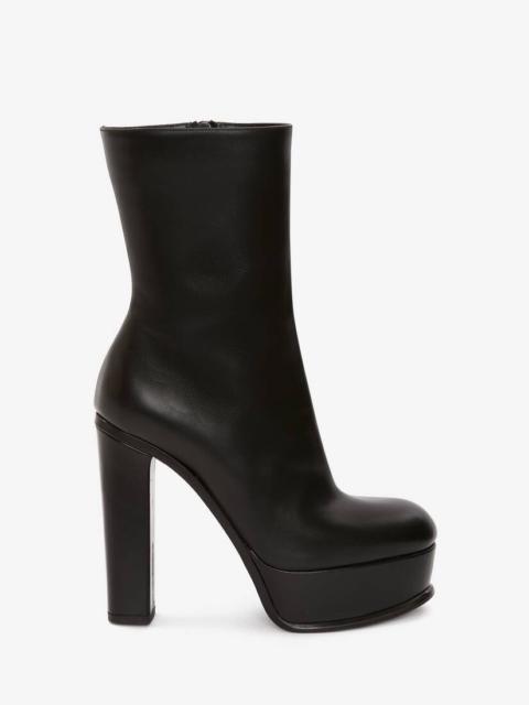 Alexander McQueen Platform Boot in Black