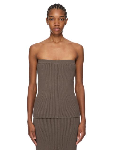 Rick Owens knitted tube top
