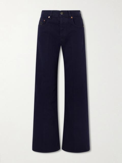 BLAZÉ MILANO Clapotis Maline Mid-rise Wide-leg Jeans