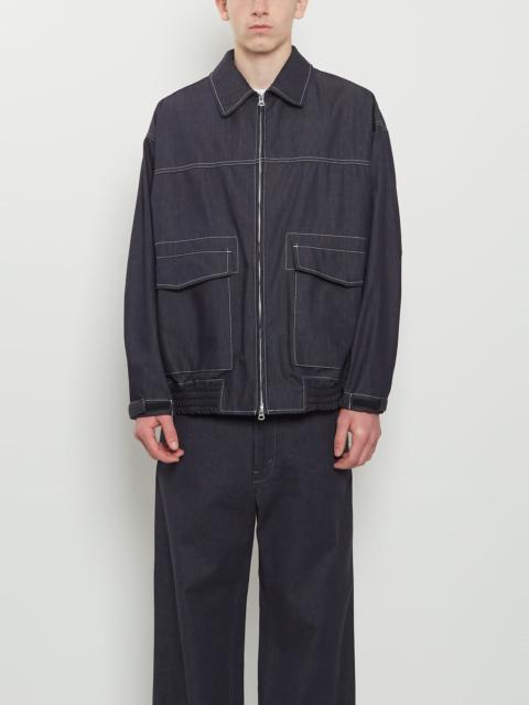 Comme des Garçons Homme Light Denim Zip Jacket