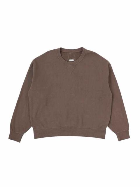 visvim AMPLUS SB SWEAT L/S DMGD (U.D.) PURPLE