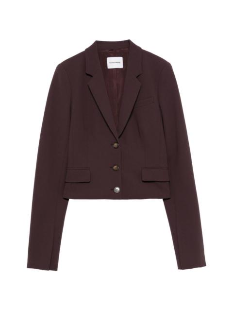 THE ANDAMANE Zefira single-breasted cropped blazer