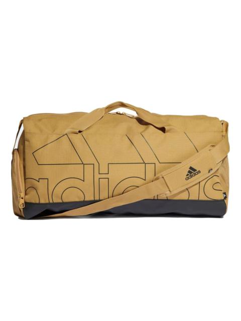 adidas adidas Badge of Sport Duffel Bag Medium 'Tan Black' HC7230