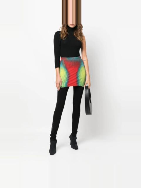 x Jean Paul Gaultier Morph mini skirt