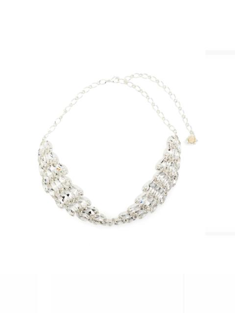 crystal-embellished necklace