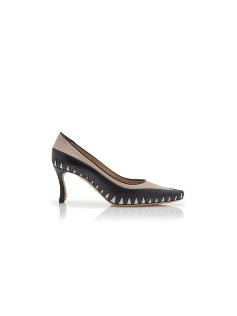 Manolo Blahnik Multicoloured Nappa Leather Pumps