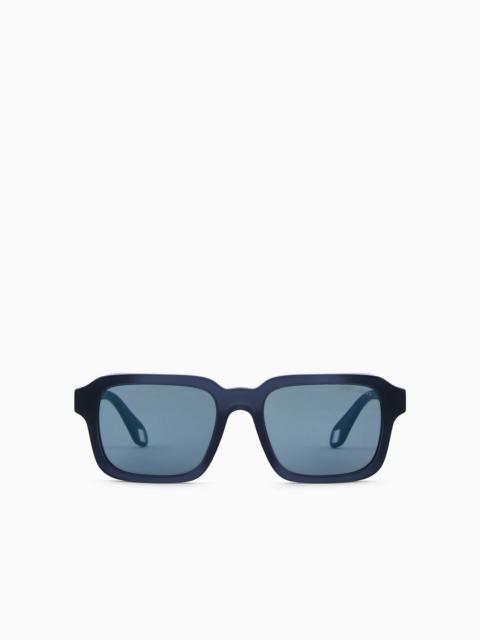 GIORGIO ARMANI Men’s rectangular sunglasses