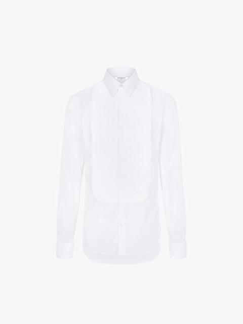 Givenchy GIVENCHY slim fit embroidered plastron shirt