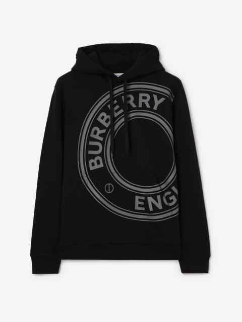 Logo Graphic Cotton Hoodie