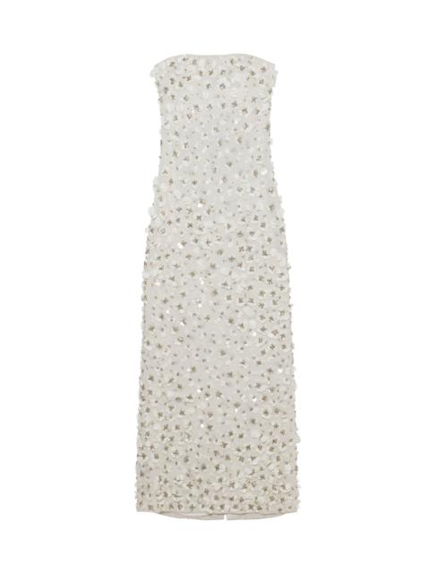 SIMKHAI Serafina Strapless Embellished Gown
