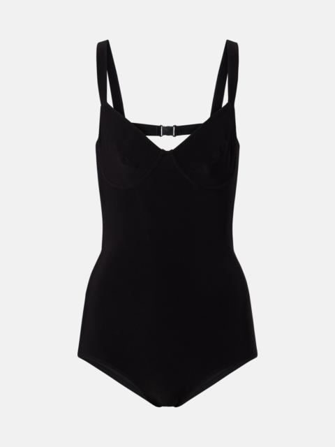 NORMA KAMALI Vogue Mio jersey bodysuit