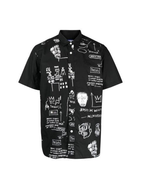 Junya Watanabe MAN x Jean-Michel Basquiat artwork-print shirt