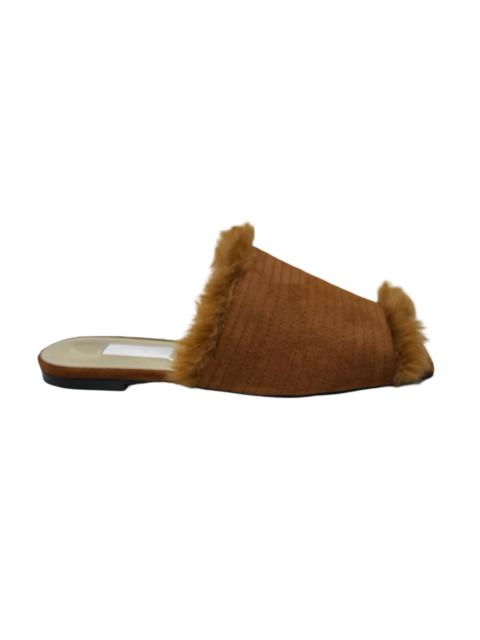 Suzanne Rae faux mink slide
