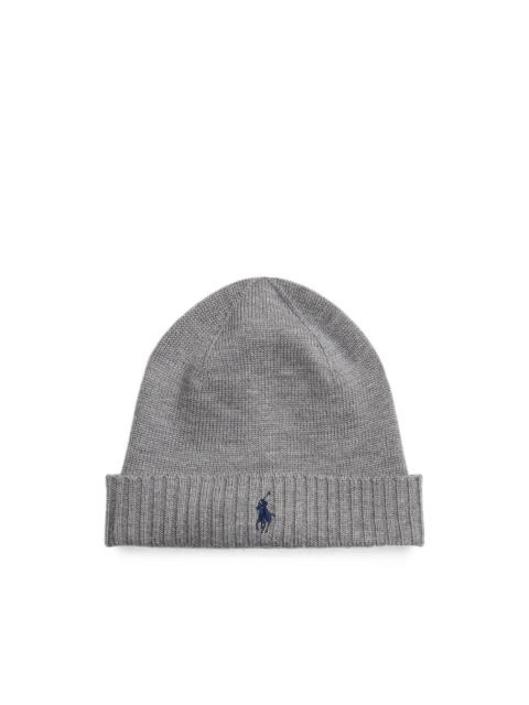 Polo Ralph Lauren Signature Pony wool beanie