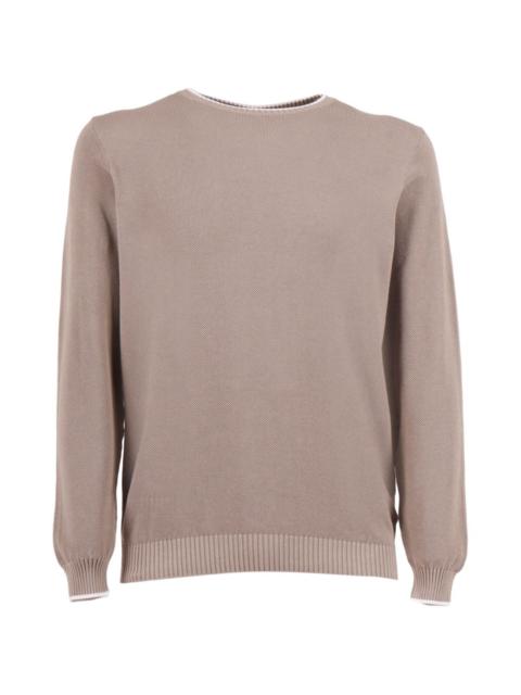 FEDELI crew-neck sweater