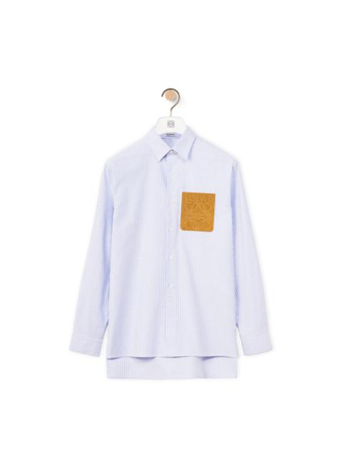 Loewe Shirt in striped cotton