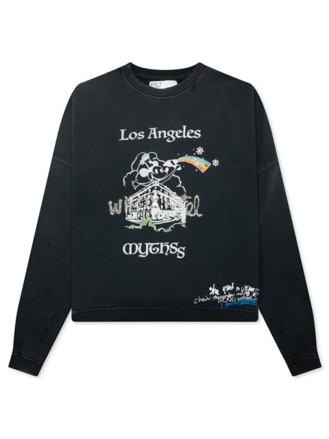 Paly MYTHSS CREWNECK - VINTAGE BLACK