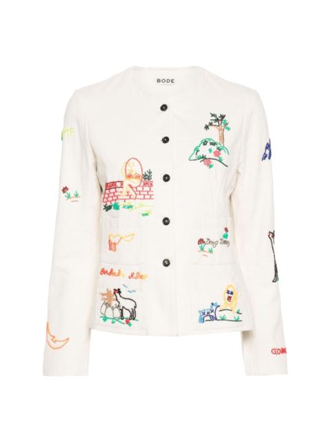 BODE Nursery Rhyme beaded jacket