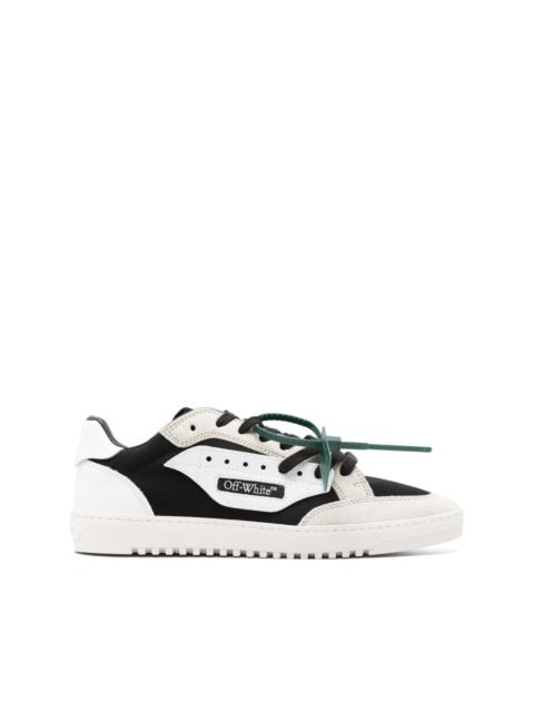 5.0 panelled lace-up sneakers