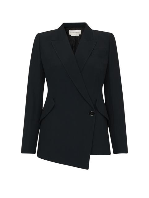 Alexander McQueen Drop Hem Jacket