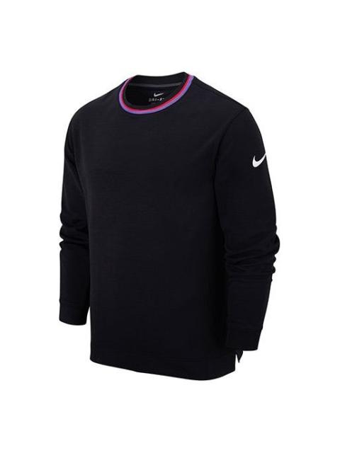 Men's Nike Sports Long Sleeves Pullover Black CZ2444-010
